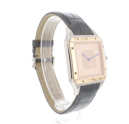 Santos Dumont XL Rose/Gold Salmon Dial Limited Edition