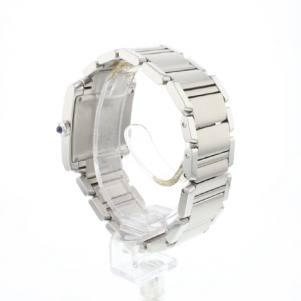 Tank Francaise Steel MM Diamonds