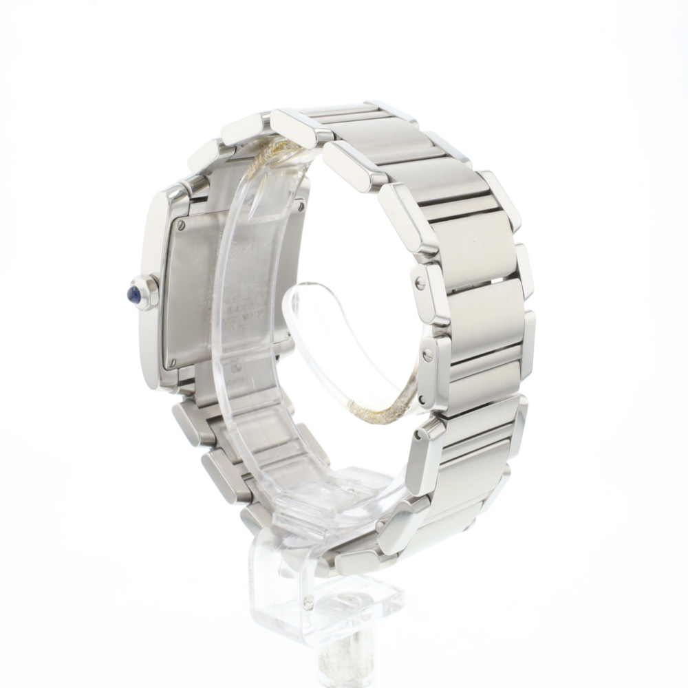 Tank Francaise Steel MM Diamonds