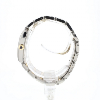 Tank Francaise MM Steel Gold Date