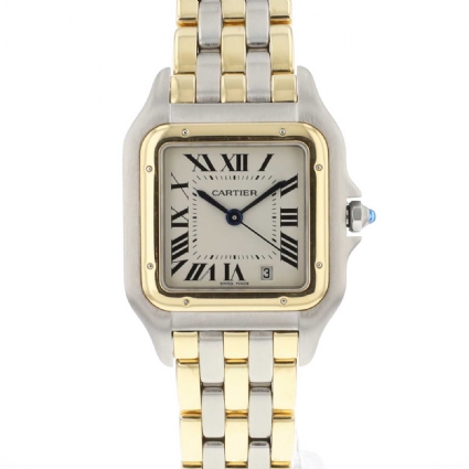 Panthere MM Steel Gold