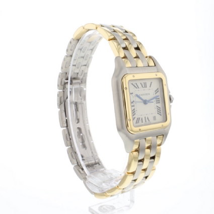 Panthere MM Steel Gold