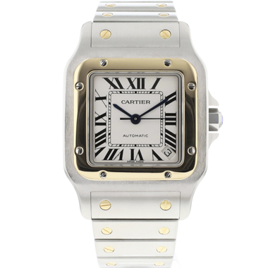 Cartier - Santos Galbee XL Steel/Gold Automatic