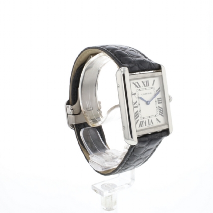 Tank Solo Small Silver Dial