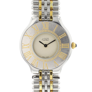 Cartier - Must 21 Steel Gold