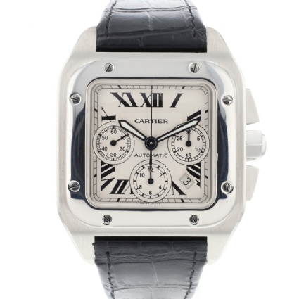 Santos 100 XL Chronograph Steel