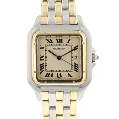 Cartier - Panthere GM Steel Gold 3 Rows