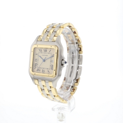 Panthere GM Steel Gold 3 Rows