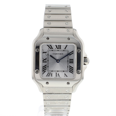 Cartier - Santos Small Steel Silver Dial New '25