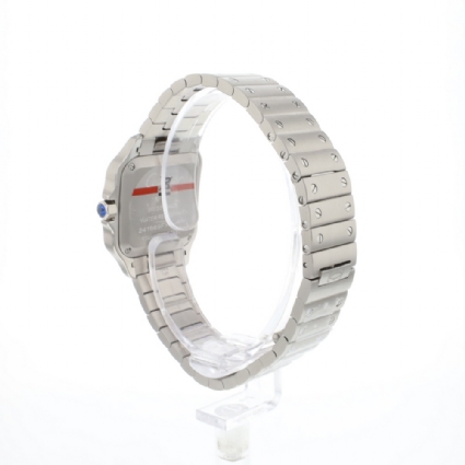 Santos Small Steel Silver Dial New '25