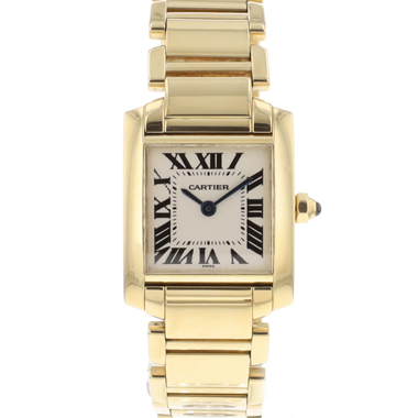 Cartier - Tank Francaise PM Yellow Gold Quartz