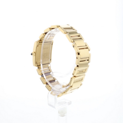 Tank Francaise PM Yellow Gold Quartz