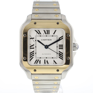 Cartier - Santos De Cartier Steel/Gold Medium