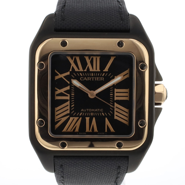 Cartier - Santos 100 XL Blacksteel PVD Rose Gold