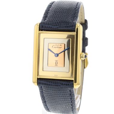 Cartier - Tank Must Vermeil Trinity Dial