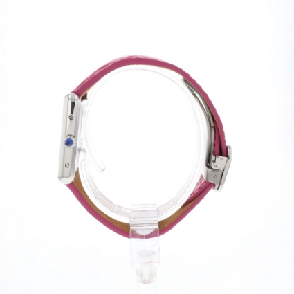 Tank Solo Small Steel Pink Dial