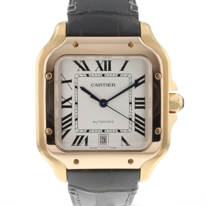 Santos Large Rose Gold Automatic