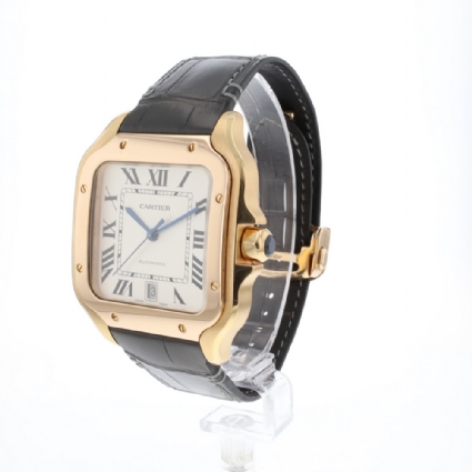 Santos Large Rose Gold Automatic