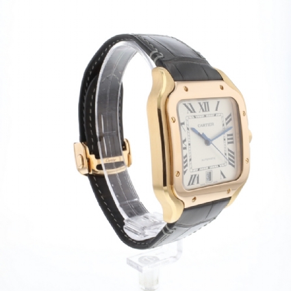 Santos Large Rose Gold Automatic