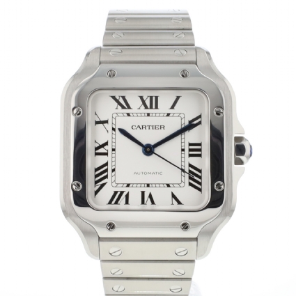Santos De Cartier Automatic Steel Medium