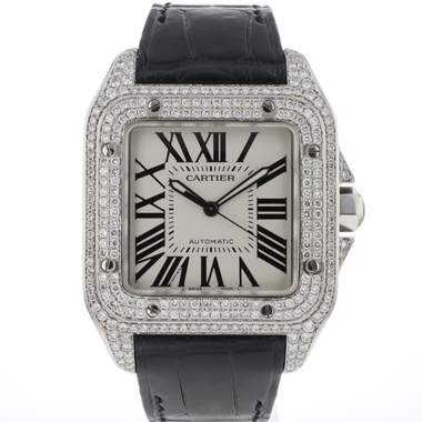 Cartier - Santos 100 XL Diamonds