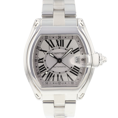 Cartier - Roadster GMT Steel