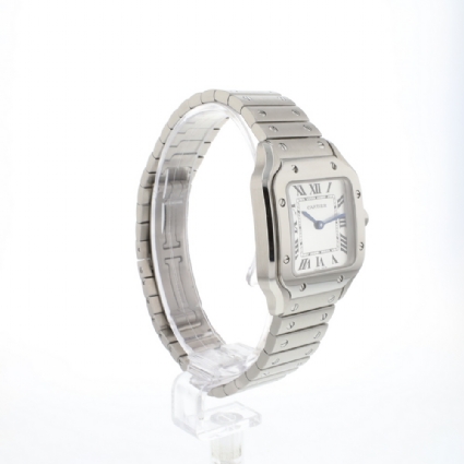 Santos Small Steel Silver Dial 99,9 New '24