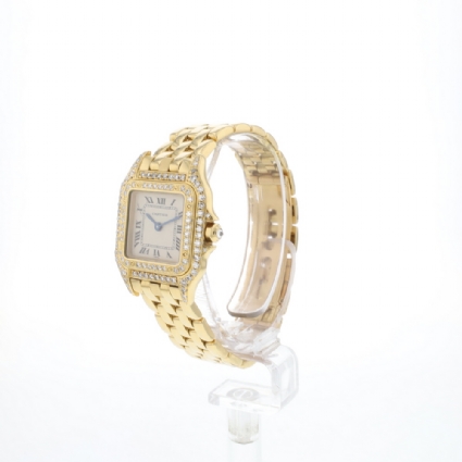 Panthere PM Yellow Gold Factory Diamonds