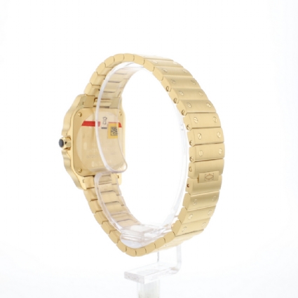 Santos Small Yellow Gold Silver Dial NEW '26