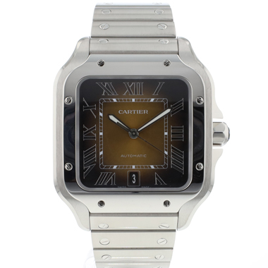 Cartier - Santos Large Model Brown Dial