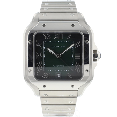 Cartier - Santos Large Green WSSA0062