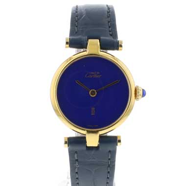 Cartier - Tank VLC Lapis Lazuli Service '26