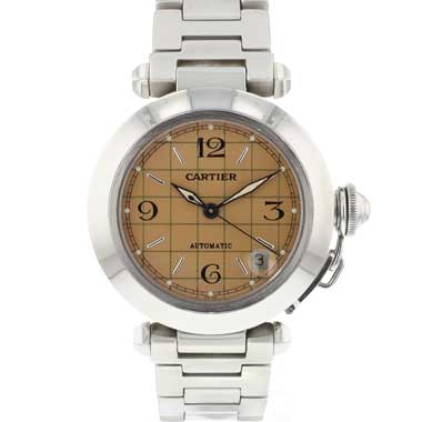 Cartier - Pasha C Automatic Salmon Dial