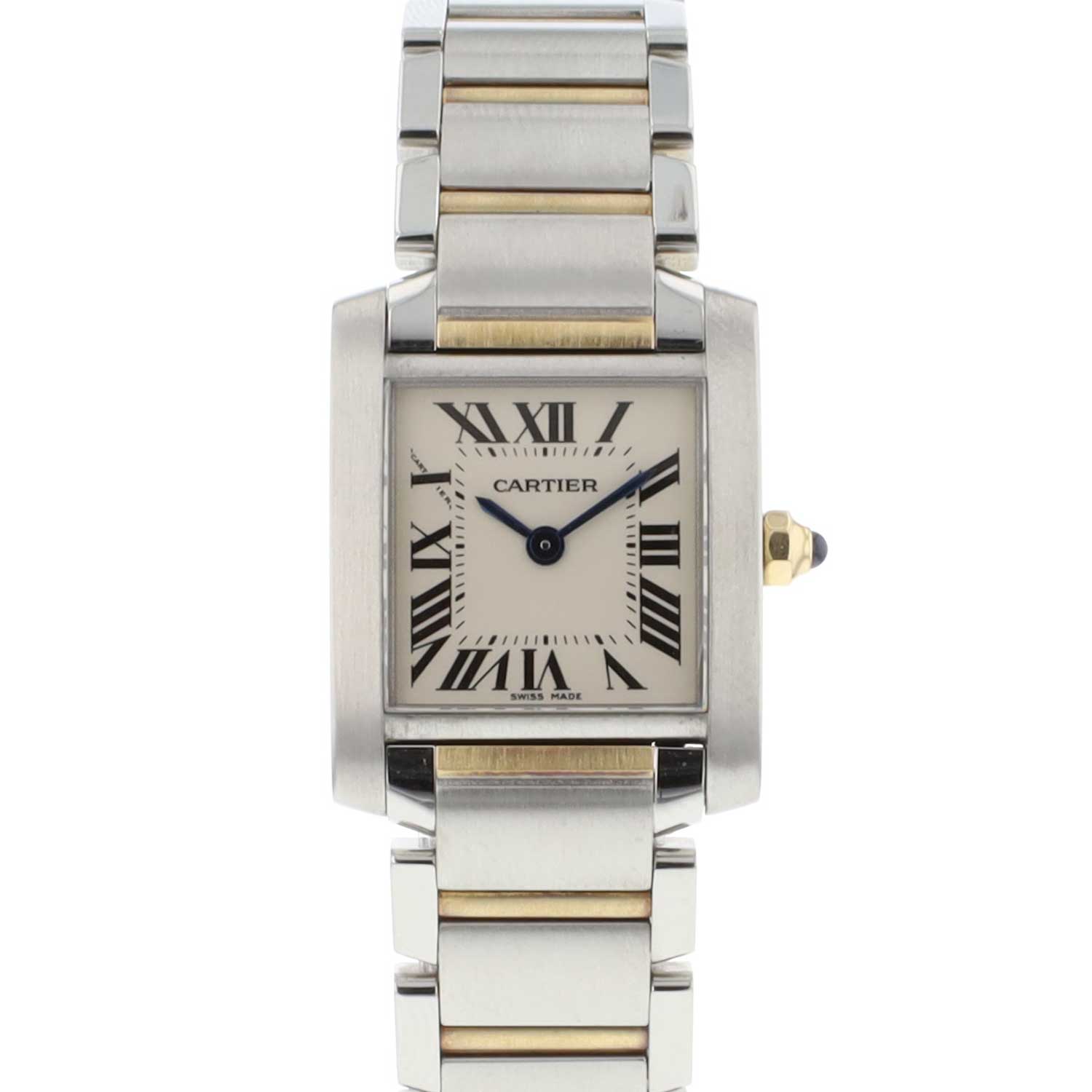 Tank Francaise PM Steel Gold