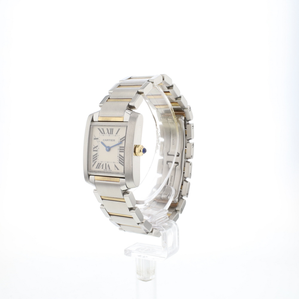 Tank Francaise PM Steel Gold