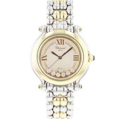 Chopard - Happy Sport Steel Gold Diamonds