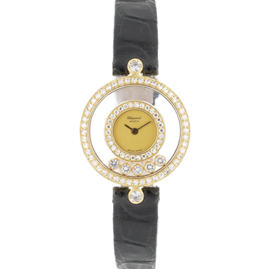 Chopard - Happy Sport Factory Set Diamonds Yellow Gold Service '25