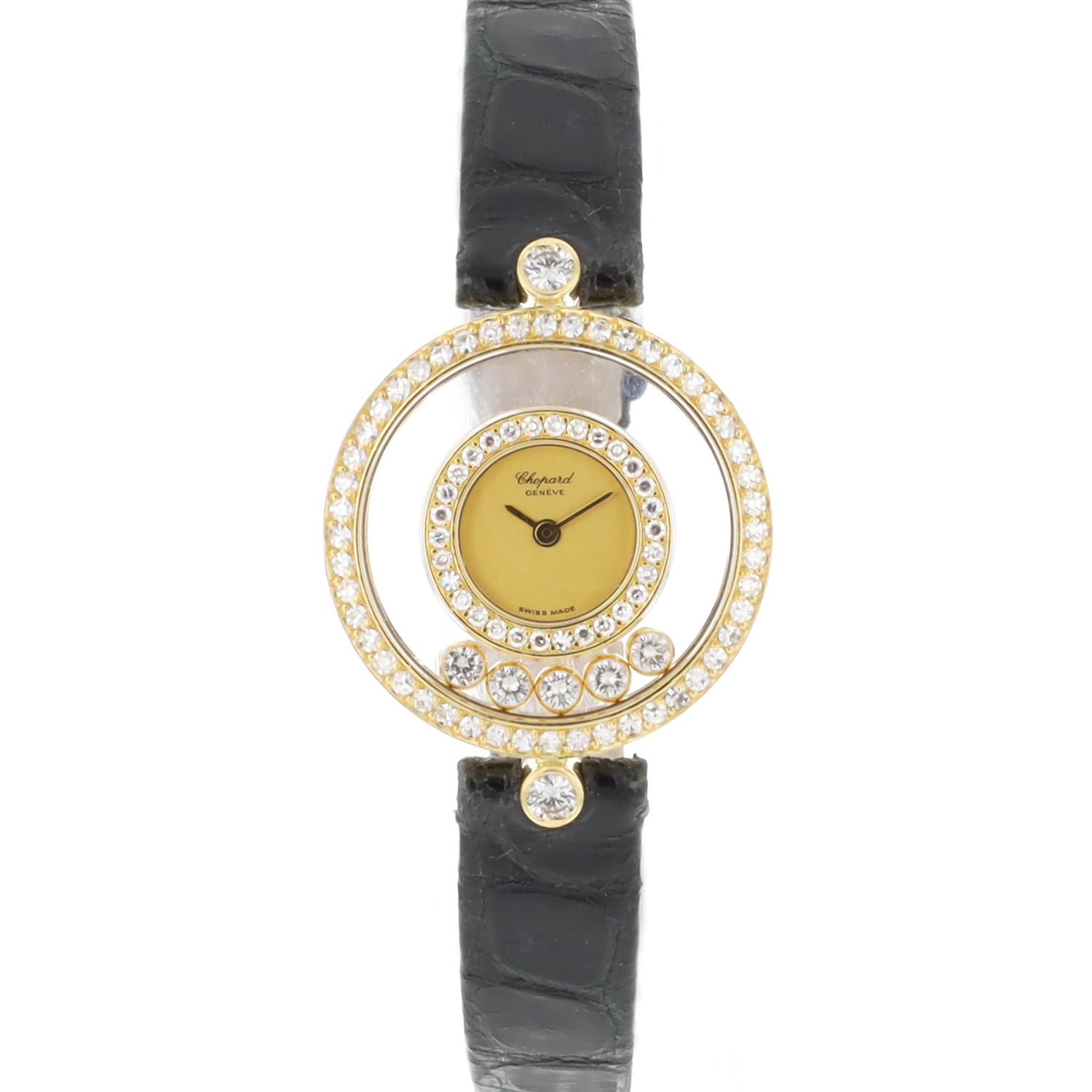 Happy Sport Factory Set Diamonds Yellow Gold Service '25
