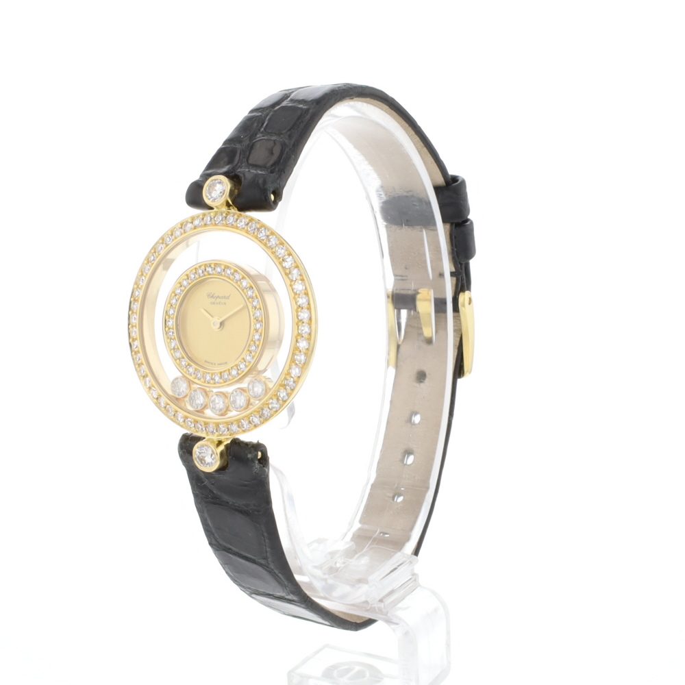 Happy Sport Factory Set Diamonds Yellow Gold Service '25