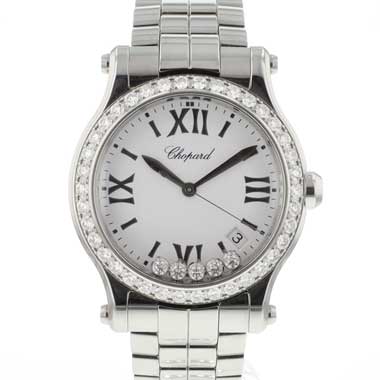 Chopard - Happy Sport 36 Diamonds White Dial NEW '26