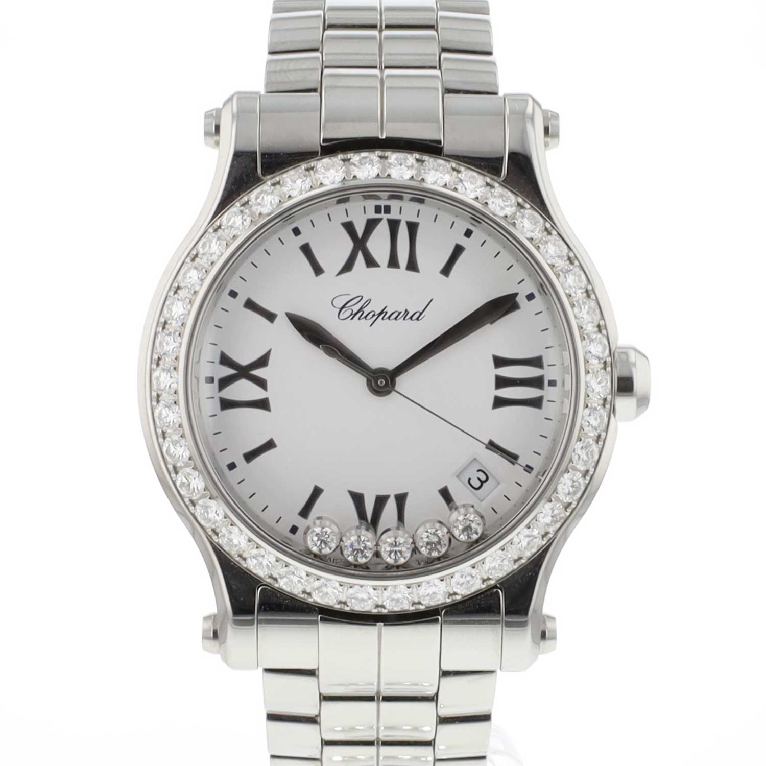 Happy Sport Diamonds White Dial NEW '26