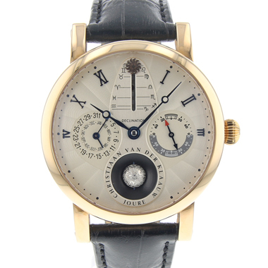 Christiaan v.d. Klaauw - Real Moon 1980 Rose Gold NEW!
