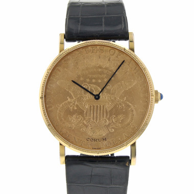 Corum - 18K Yellow Gold $20 Dollar Coin Double Eagle