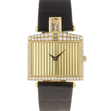 Rolls Royce Grill Yellow Gold Diamonds