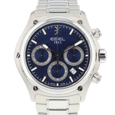 Ebel - 1911 Chronograph Blue Dial