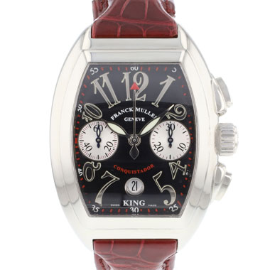 Franck Muller - Conquistador Steel Black Dial