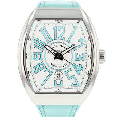 Franck Muller - Vanguard Steel Tiffany Blue
