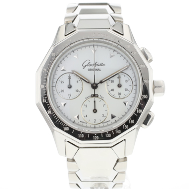 Glashutte Original - Sport Chronograph White Dial
