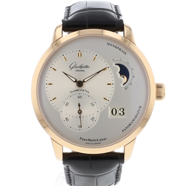 Glashutte Original - PanoMatic Lunar Big Date Moonphase Rose Gold