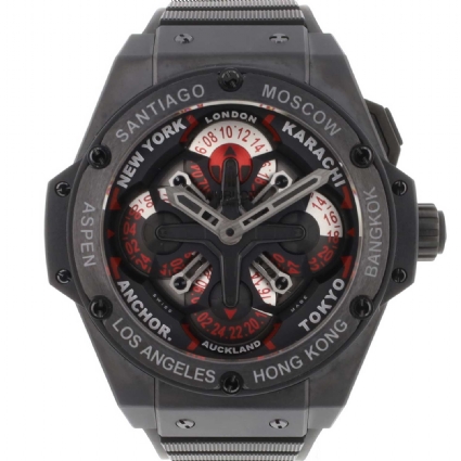 Big Bang King Power Unico GMT World Time Skeleton